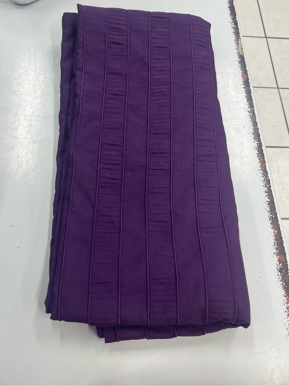 Better homes and gardens purple window curtain